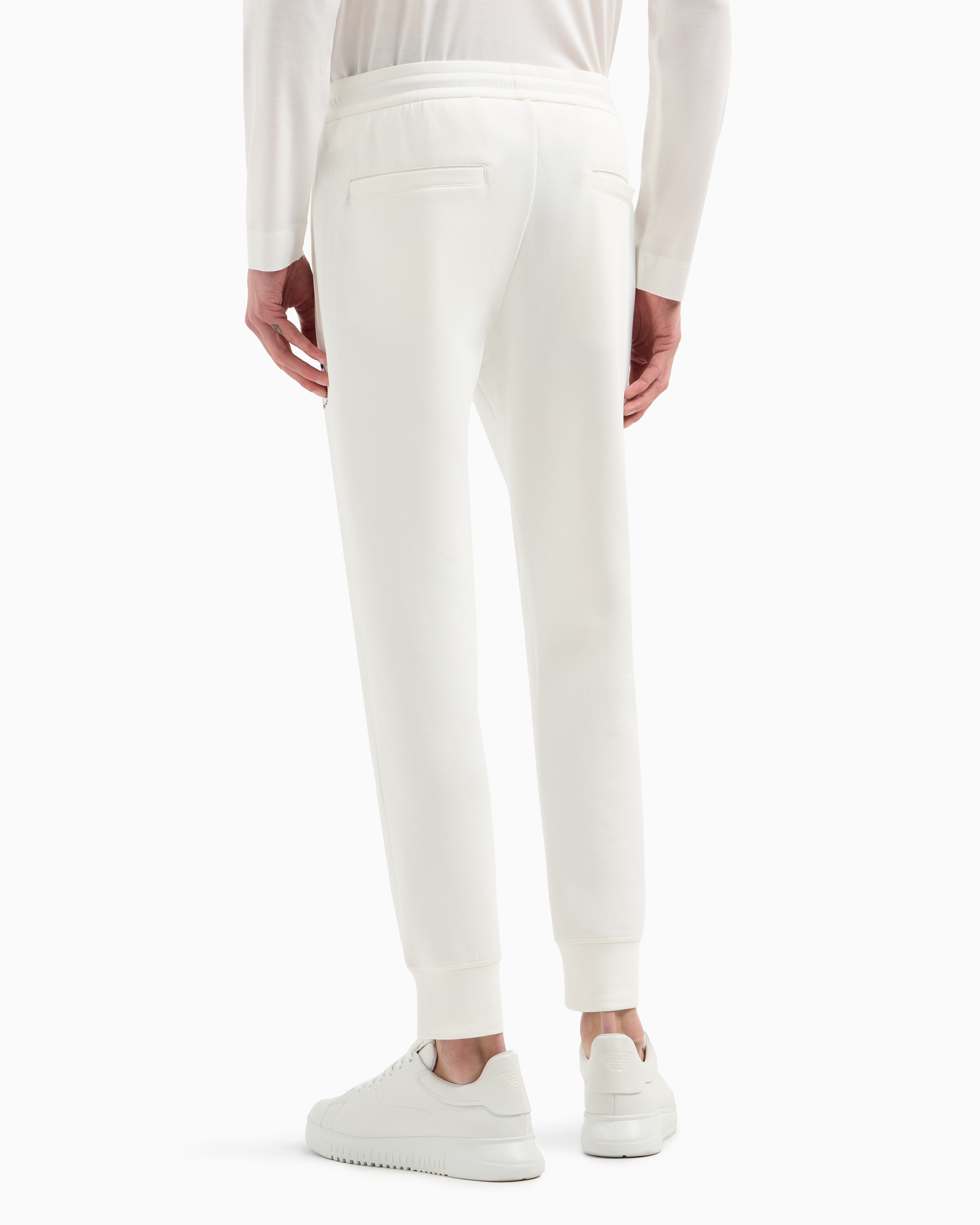 Pantalone in jersey EM001701 AF10013 U0003 EMPORIO ARMANI Snow white 