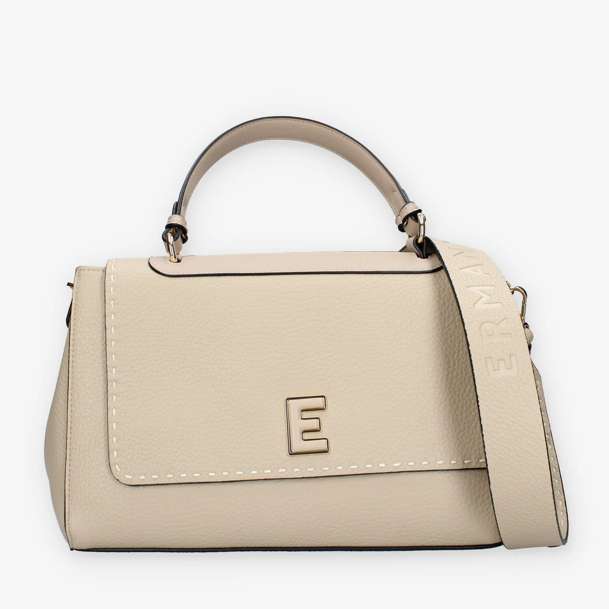 Borsa a mano con tracolla 12401854 381 ERMANNO FIRENZE Ivory 