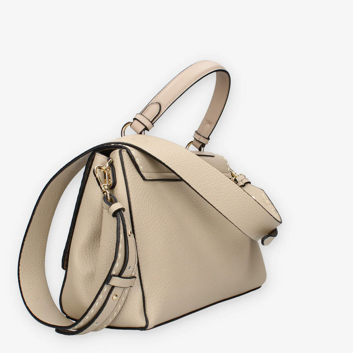 Borsa a mano con tracolla 12401854 381 ERMANNO FIRENZE Ivory 