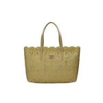 Borsa mezzaluna in canvas sangallo 12401910 492 ERMANNO FIRENZE Sand 