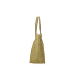 Borsa mezzaluna in canvas sangallo 12401910 492 ERMANNO FIRENZE Sand 