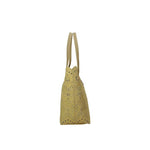 Borsa mezzaluna in canvas sangallo 12401910 492 ERMANNO FIRENZE Sand 