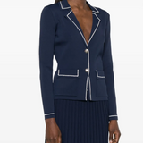 Blazer in maglia D46EI008EO0 MF049 ERMANNO FIRENZE Blue 