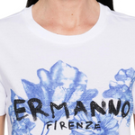 T-Shirt manica corta D46EL049EG5 MFA50 ERMANNO FIRENZE White 