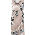 Abito in seta stampato D46EQ067ED0 MFA37 ERMANNO FIRENZE Beige 