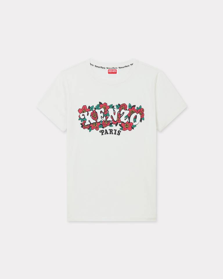 T-Shirt manica corta FF52TS1494SO 02 KENZO White 