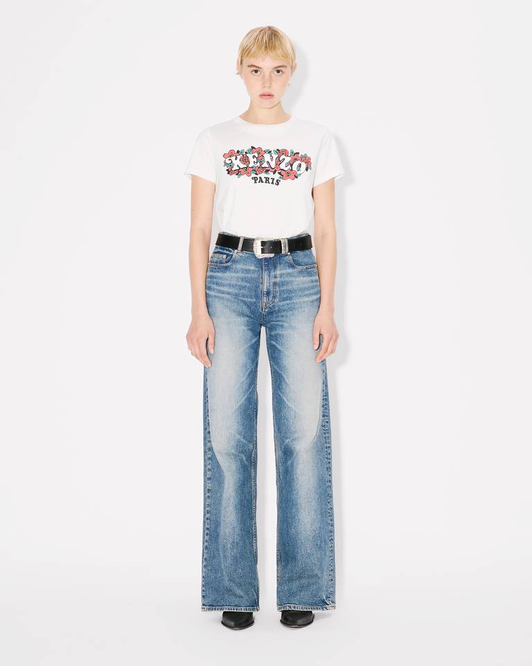 T-Shirt manica corta FF52TS1494SO 02 KENZO White 