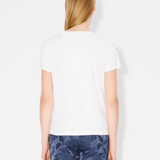 T-Shirt manica corta FF52TS1634SO 02 KENZO Blanc casse 