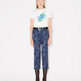 T-Shirt manica corta FF52TS1634SO 02 KENZO Blanc casse 