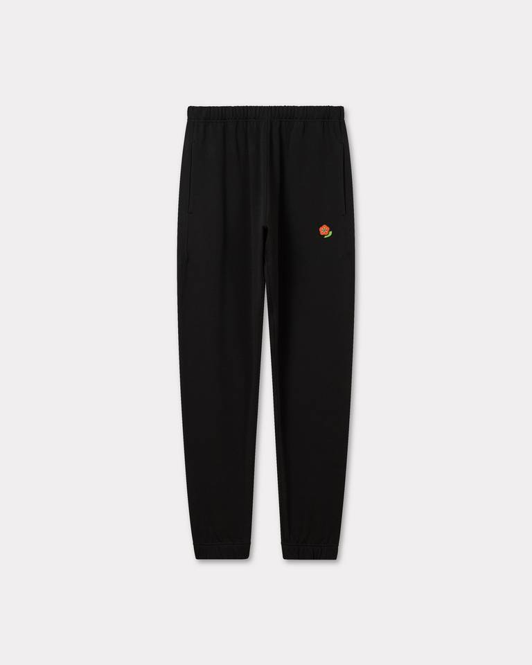 Jogger in jersey di cotone ricamato FF55PA8364MF 99J KENZO Black 