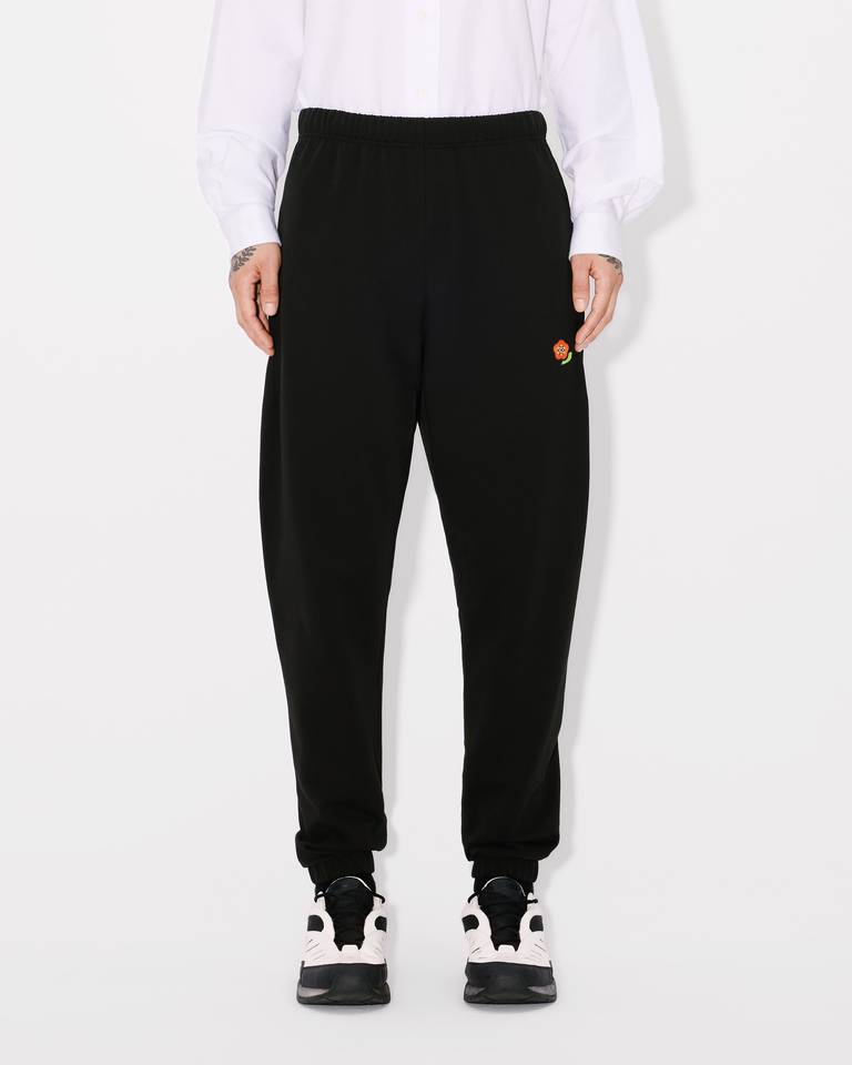 Jogger in jersey di cotone ricamato FF55PA8364MF 99J KENZO Black 