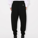 Jogger in jersey di cotone ricamato FF55PA8364MF 99J KENZO Black 