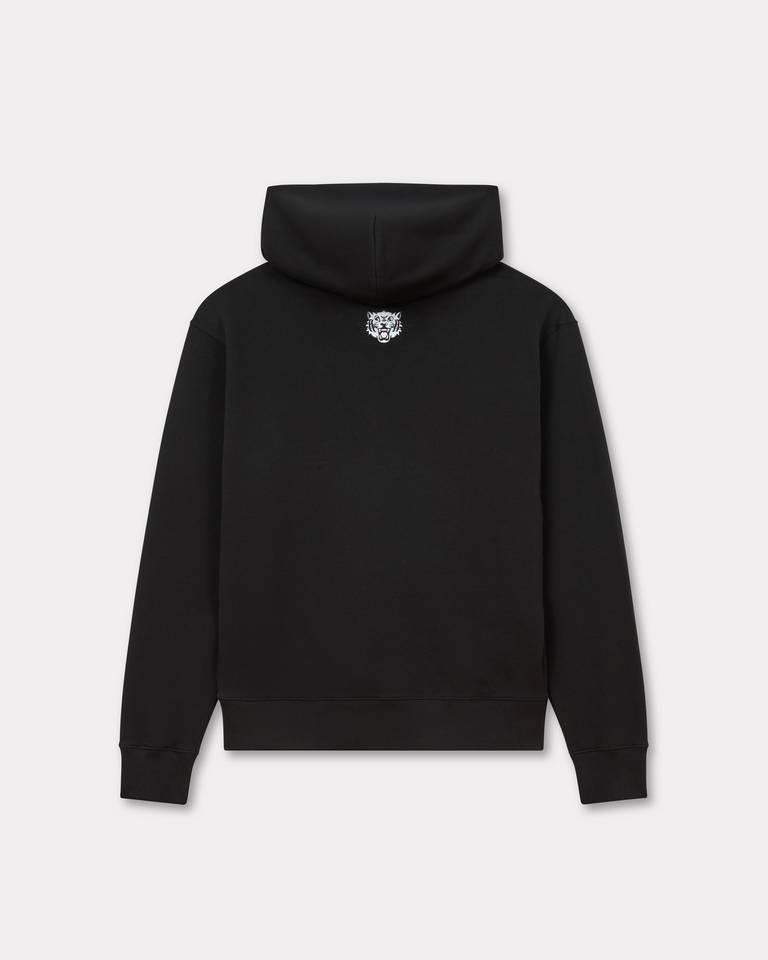 Felpa con cappuccio FF55SW2644MF 99J KENZO Black 