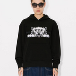 Felpa con cappuccio FF55SW2644MF 99J KENZO Black 