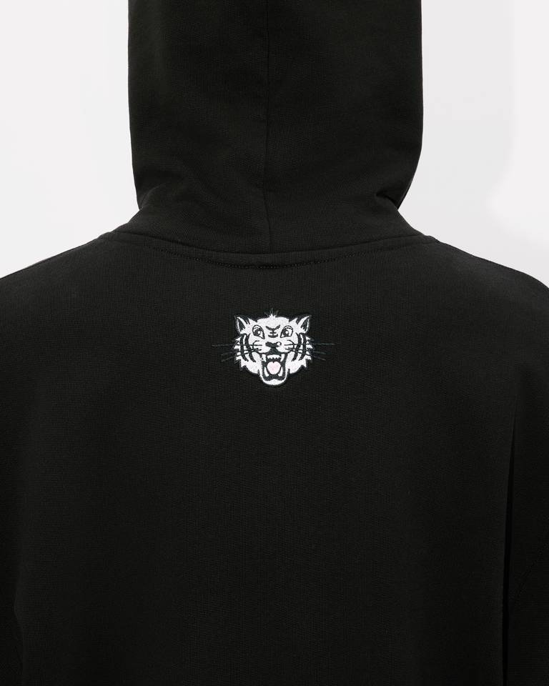 Felpa con cappuccio FF55SW2644MF 99J KENZO Black 