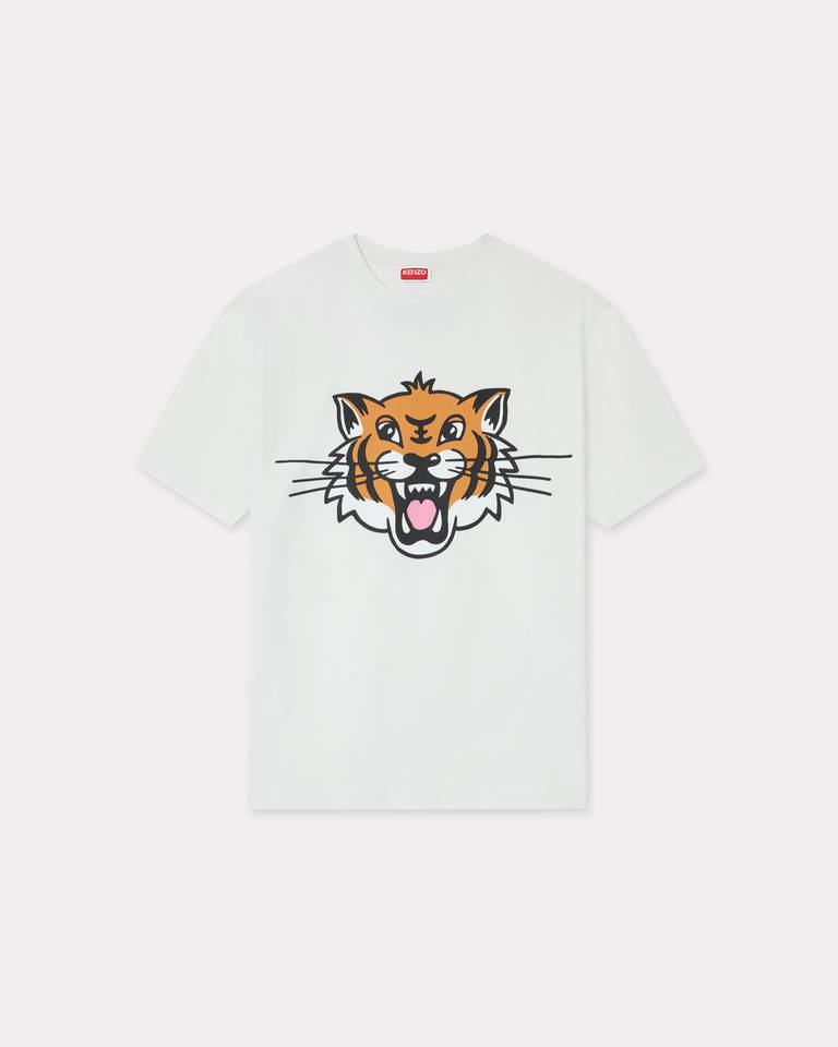 T-Shirt manica corta FF55TS5334SG 02 KENZO White 