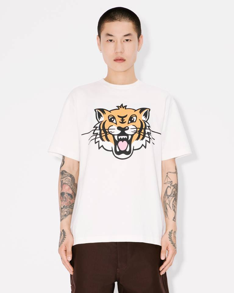 T-Shirt manica corta FF55TS5334SG 02 KENZO White 