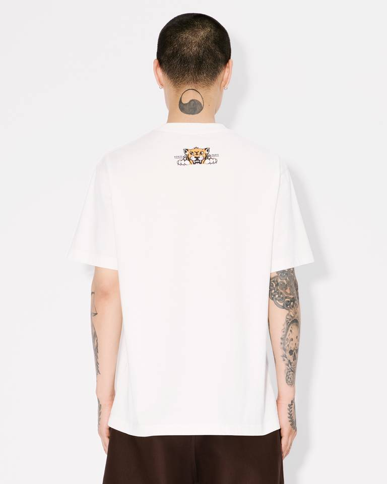 T-Shirt manica corta FF55TS5334SG 02 KENZO White 