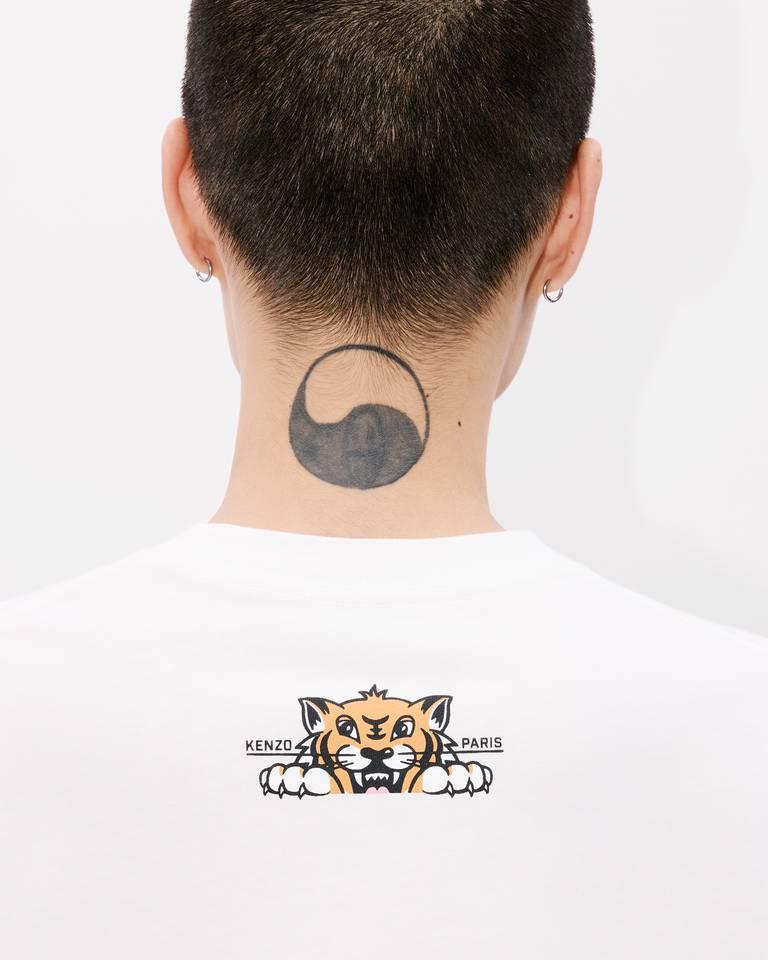 T-Shirt manica corta FF55TS5334SG 02 KENZO White 