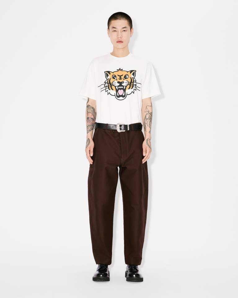 T-Shirt manica corta FF55TS5334SG 02 KENZO White 