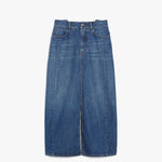 Gonna lunga in denim 2515101061 008 MAX MARA WEEKEND Blu 