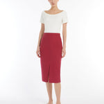 Top in jersey 251594101 004 MAX MARA WEEKEND Avorio 