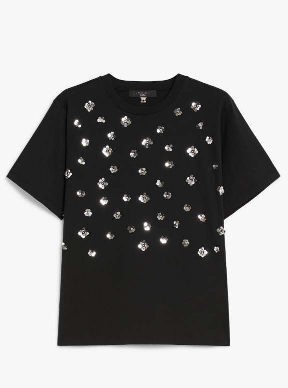 T-Shirt manica corta 2515971041 006 MAX MARA WEEKEND Black 