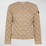 Piumino con trapuntatura a rombi PED5326 01181974 802 PEUTEREY Beige 