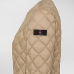 Piumino con trapuntatura a rombi PED5326 01181974 802 PEUTEREY Beige 