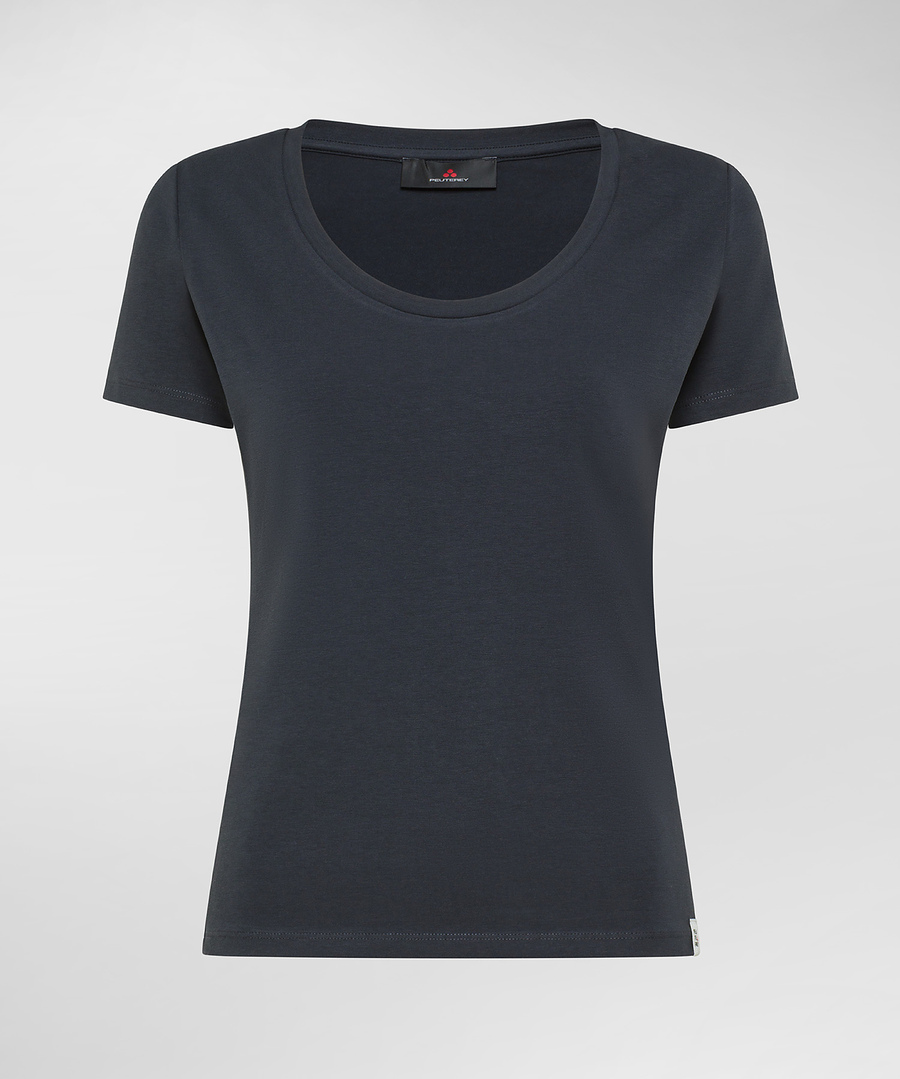 T-Shirt manica corta PED5342 99012244 215 PEUTEREY Blue 