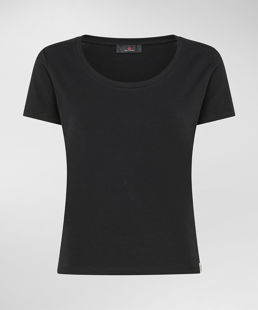T-Shirt manica corta PED5342 99012244 NER PEUTEREY Black 