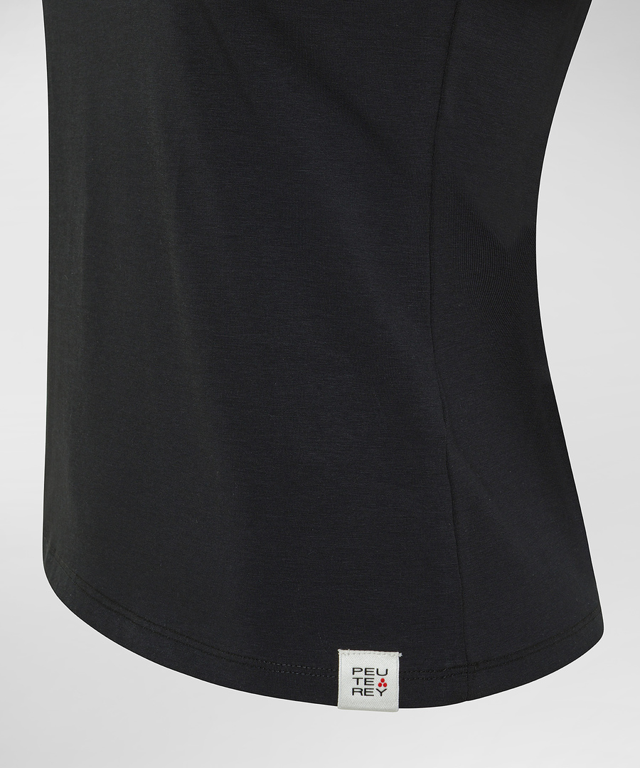 T-Shirt manica corta PED5342 99012244 NER PEUTEREY Black 