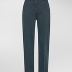 Pantalone in gabardina di cotone elasticizzata PED5344 99011950 215 PEUTEREY Blue 