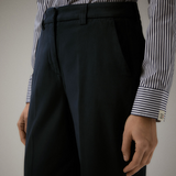 Pantalone in gabardina di cotone elasticizzata PED5344 99011950 215 PEUTEREY Blue 