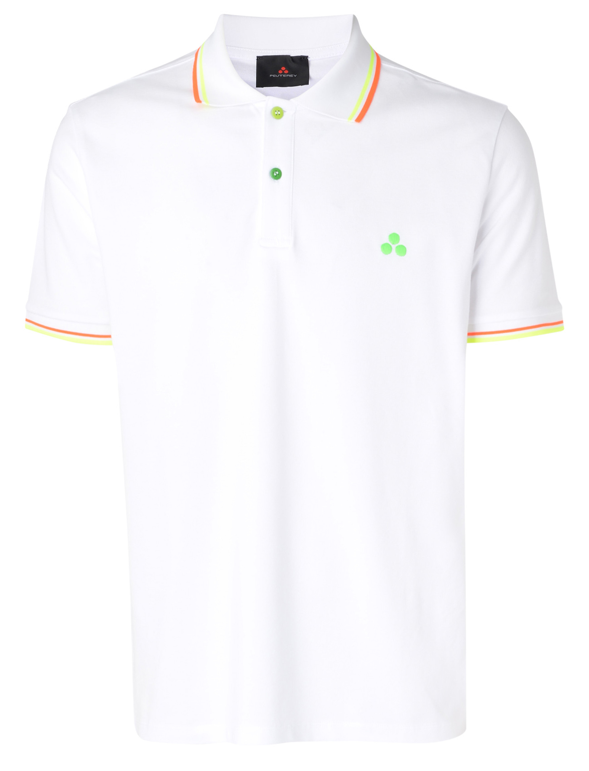 Polo manica corta PEU5123 99011991 730 PEUTEREY White 