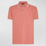 Polo in piquè di cotone stretch PEU5468 99011991 460 PEUTEREY Terracotta 