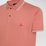 Polo in piquè di cotone stretch PEU5468 99011991 460 PEUTEREY Terracotta 
