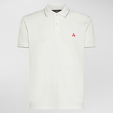 Polo in piquè di cotone stretch PEU5468 99011991 730 PEUTEREY Papiro 