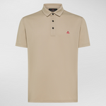 Polo in piquè di cotone stretch PEU5471 99012182 859 PEUTEREY Amaretto 