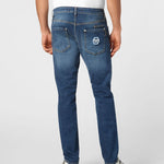 Jeans slim fit stone washed MDT4011 PDE004N 02 08HS PHILIPP PLEIN Blue shark 