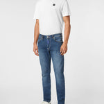Jeans slim fit stone washed MDT4011 PDE004N 02 08HS PHILIPP PLEIN Blue shark 