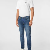 Jeans slim fit stone washed MDT4011 PDE004N 02 08HS PHILIPP PLEIN Blue shark 