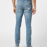Jeans slim fit bleached MDT4011 PDE004N 02 13MI PHILIPP PLEIN Saltnpepa 