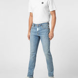 Jeans slim fit bleached MDT4011 PDE004N 02 13MI PHILIPP PLEIN Saltnpepa 