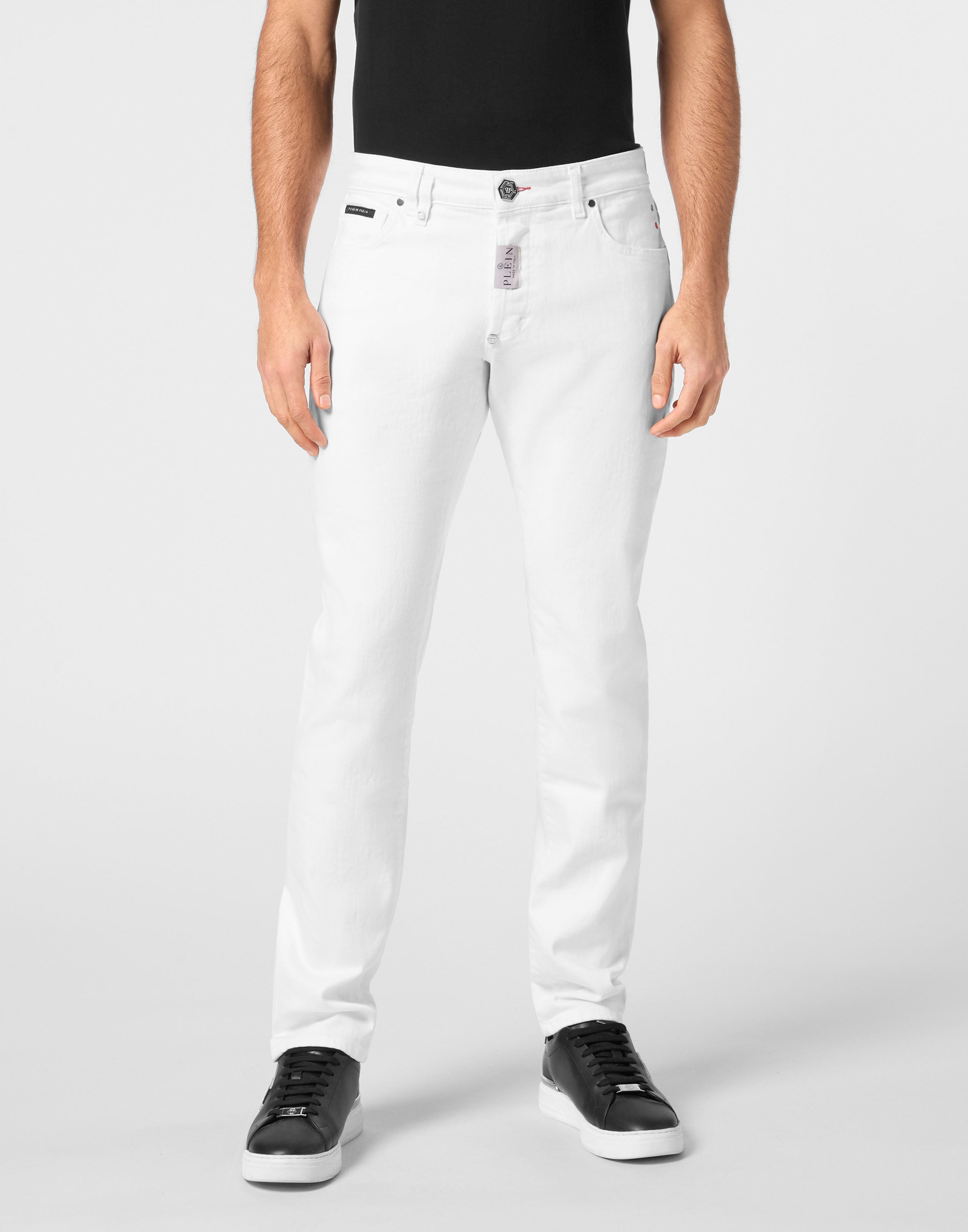 Jeans slim fit MDT4096 PDE004N 01W PHILIPP PLEIN White dream 