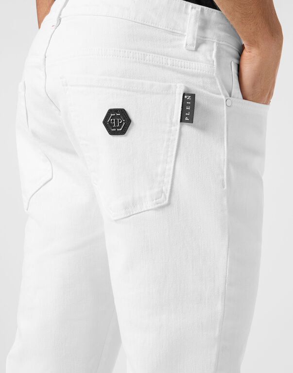 Jeans slim fit MDT4096 PDE004N 01W PHILIPP PLEIN White dream 