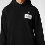 Felpa con cappuccio MJB3616 PTE003N 0202 PHILIPP PLEIN Black/black 