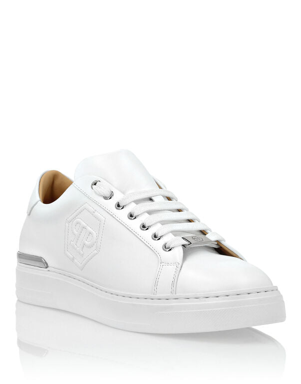 Sneaker in pelle e gomma USC0692 PLE075N 01 PHILIPP PLEIN White 