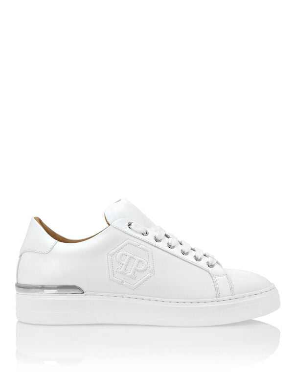Sneaker in pelle e gomma USC0692 PLE075N 01 PHILIPP PLEIN White 