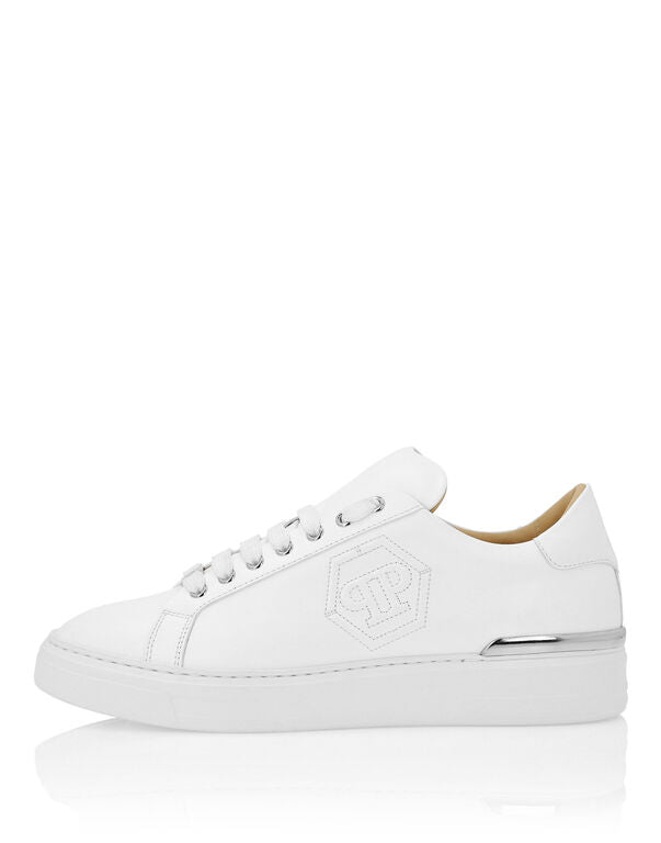 Sneaker in pelle e gomma USC0692 PLE075N 01 PHILIPP PLEIN White 